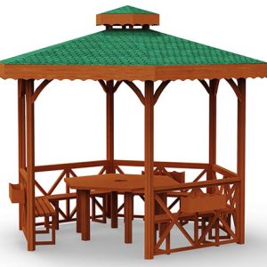 Wooden Gazebo Model 7